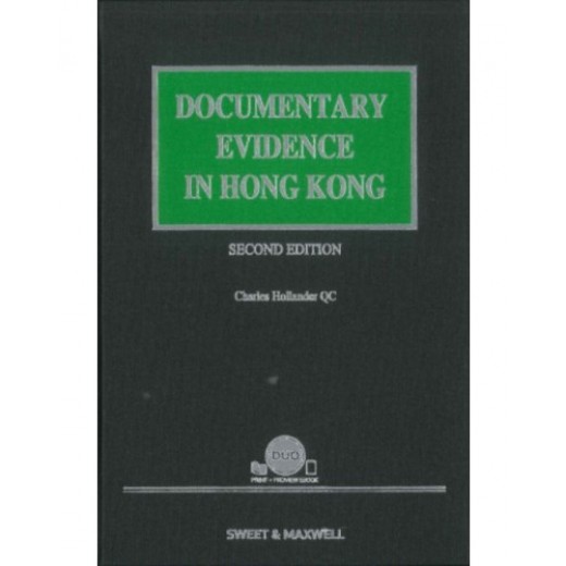 Documentary Evidence in Hong Kong 2nd ed + Proview